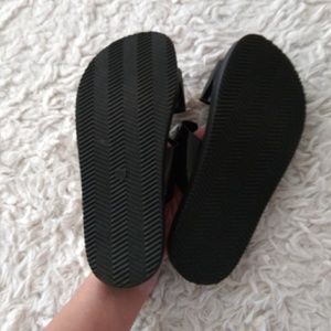 H&M Shoes - NWOT H&M black slides 8 H&M Shoes - NWOT H&M black slides 8